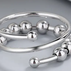 Adjustable Spinning Anxiety Relief Ring