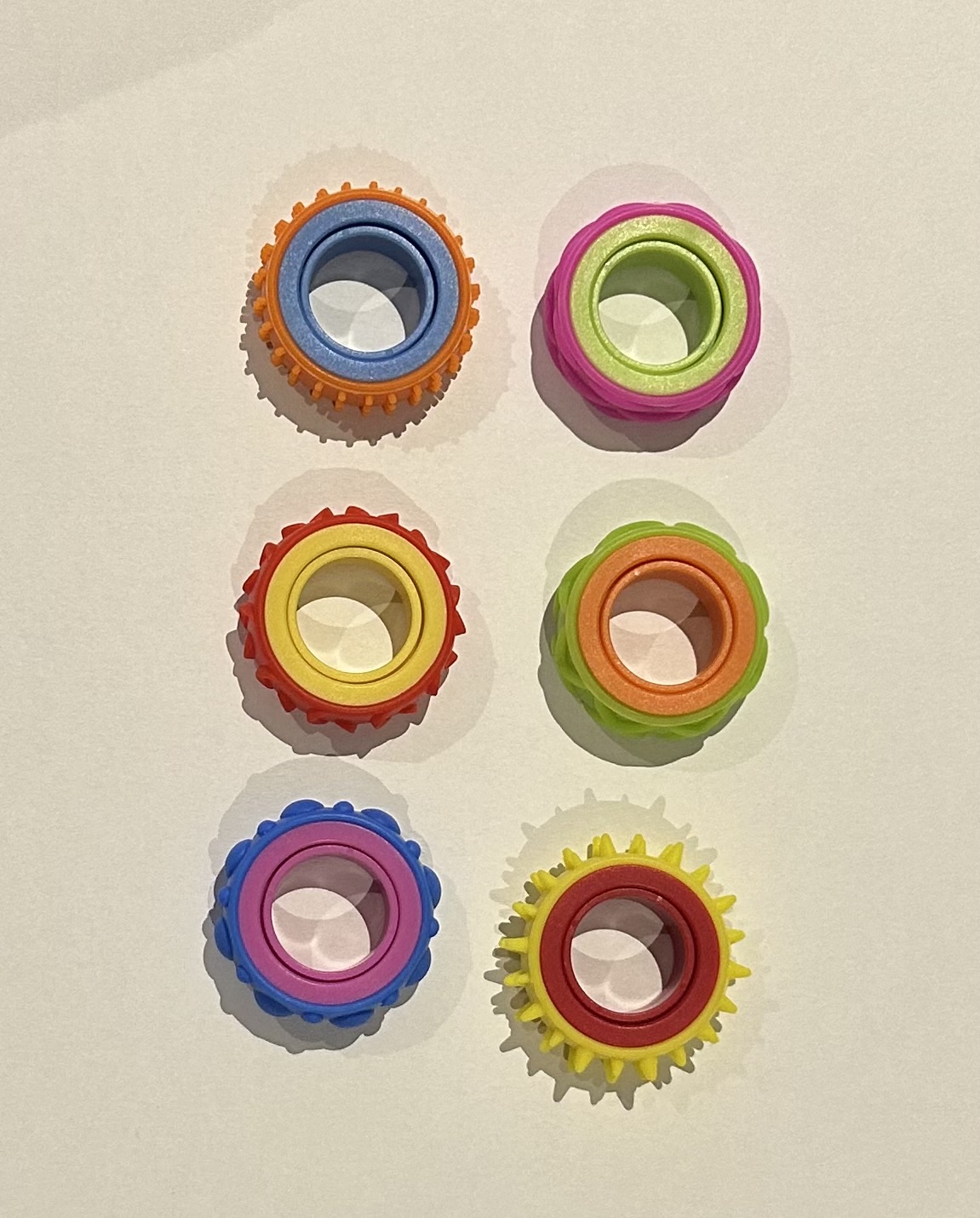 Finger Fidget Spinner Ring – Sensory Relief & Focus Tool
